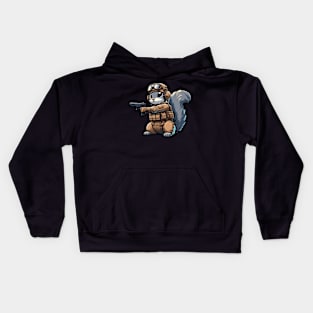 Tactical Squirrel Kids Hoodie